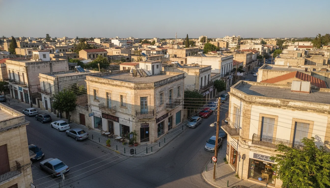 SEO für Kleinunternehmen in Zypern an einer sonnigen Straße in Paphos